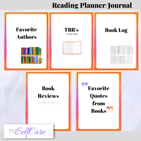 Reading Journal and Planner