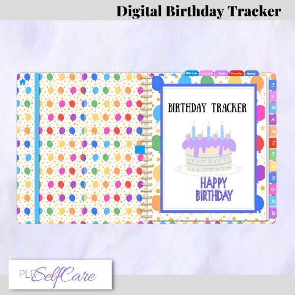 Title Page Birthday Tracker