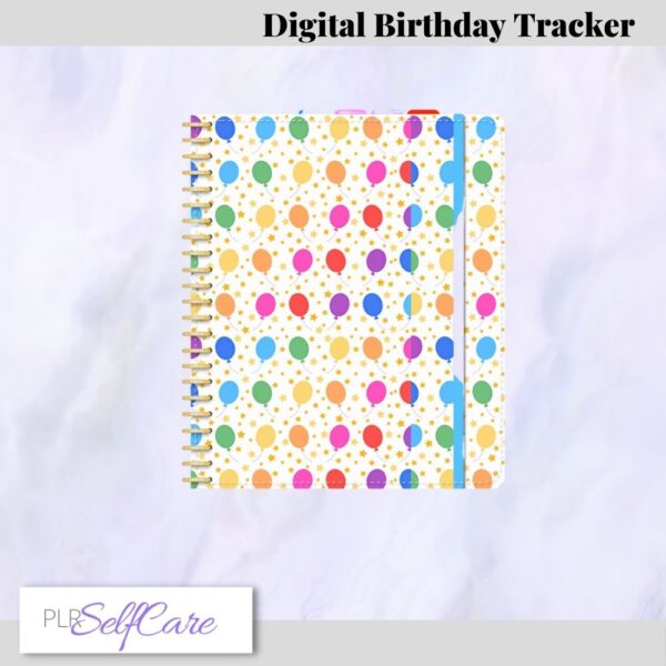 Digital Planner Birthday