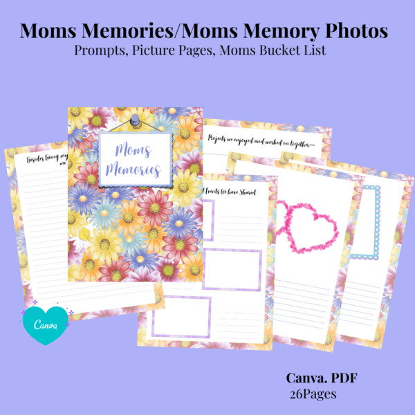 Moms Memories and Moms Memory Photos