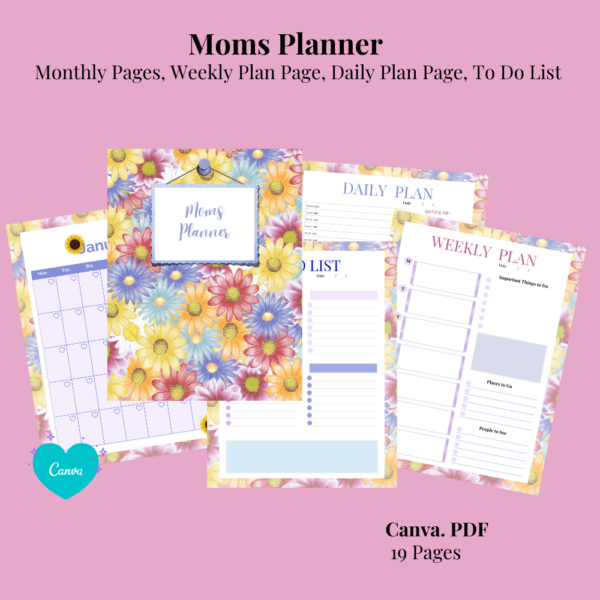 Moms Planner for Mothers Day