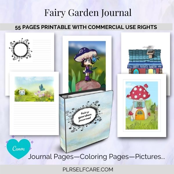 Fairy Garden Journal with pictures